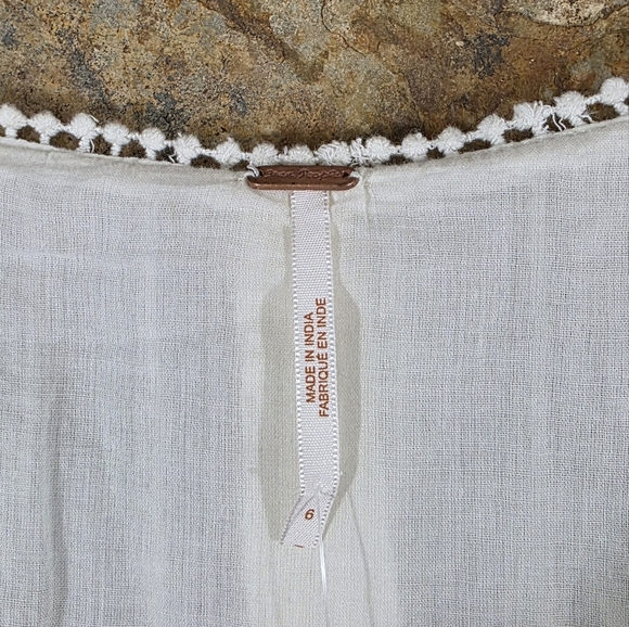 NWT Free People Isabella Embroidered Swiss Dots Dress - Picture 5 of 7